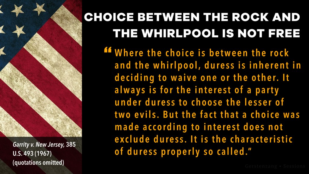 Choice Between the Rock and the Whirlpool is not free