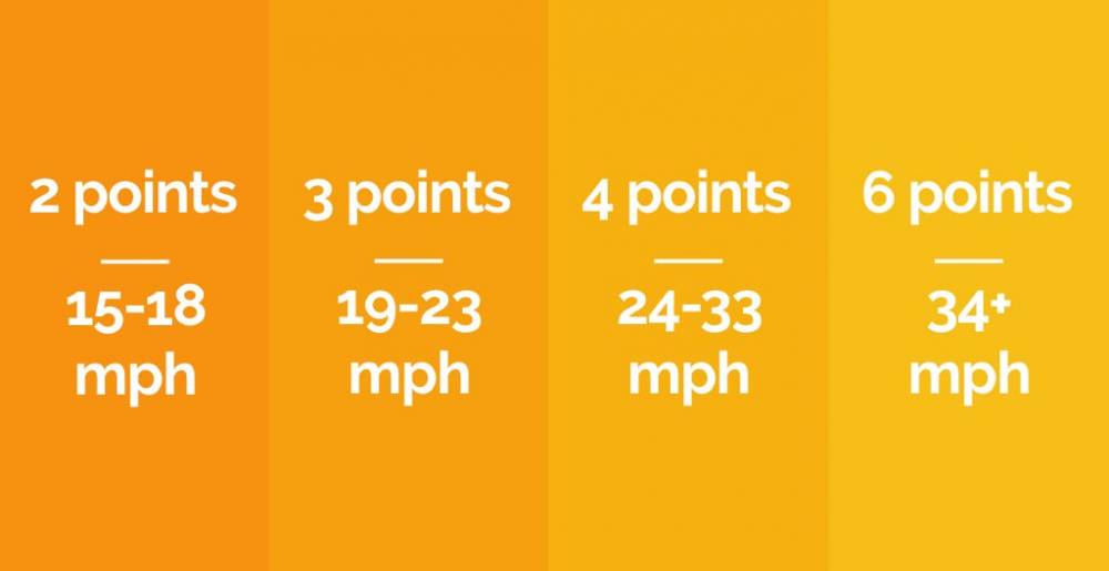 how many points are on my license ga how many points are on my license ga