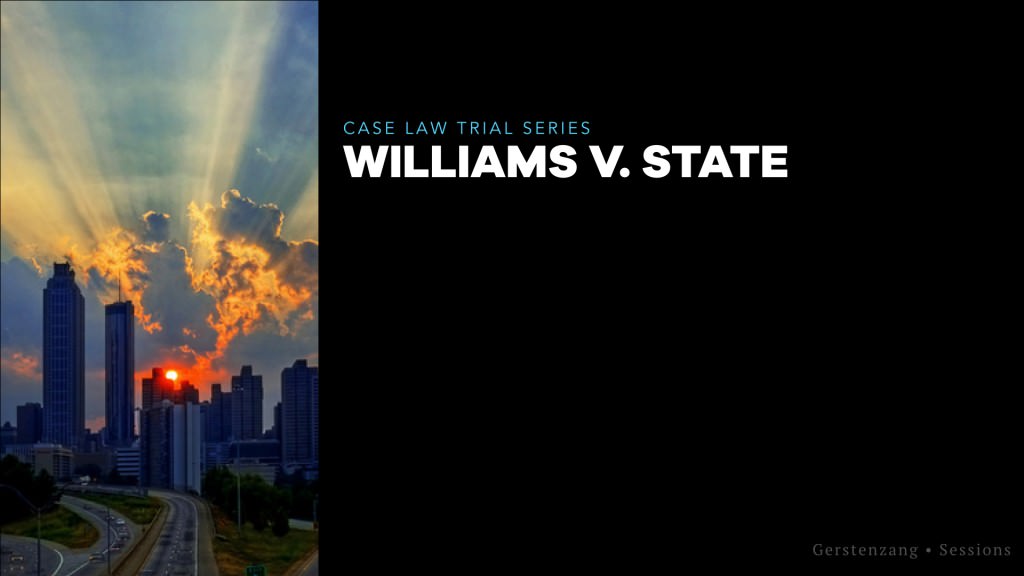 Williams v. State - Breath and Blood Testing in Georgia DUI Cases