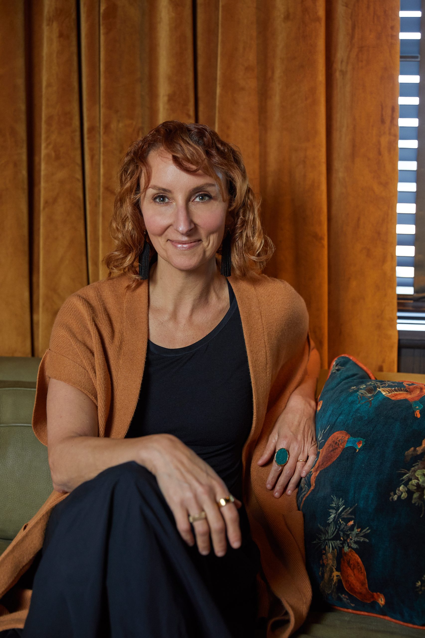 Erin Gerstenzang seated